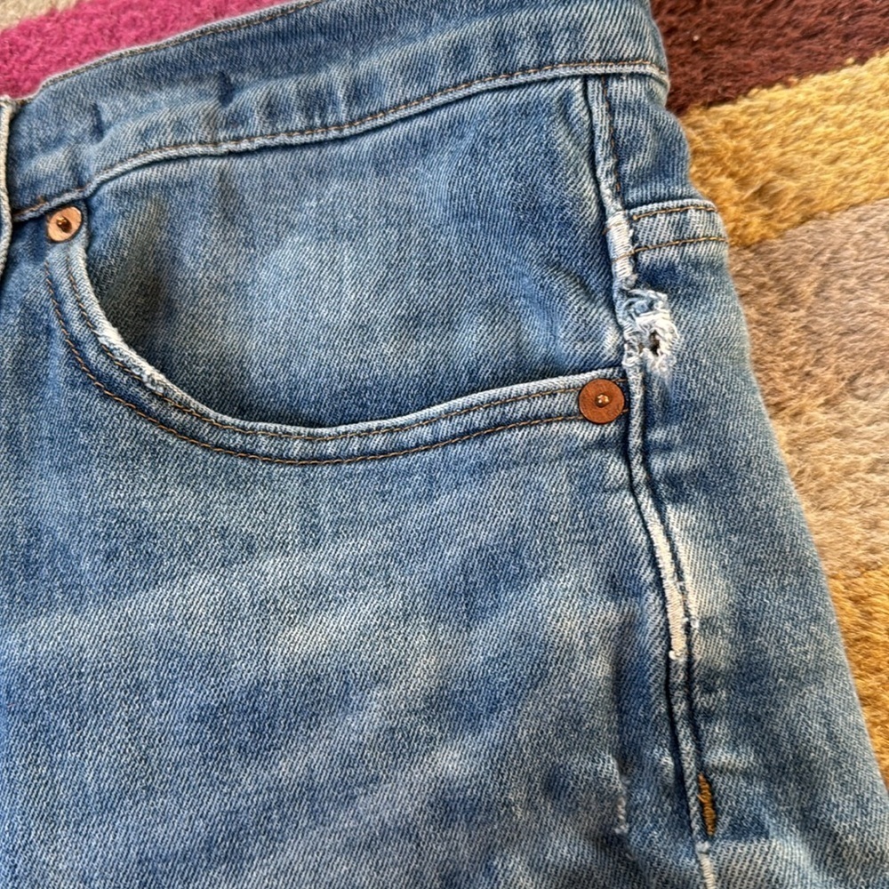 - Madewell High-Rise Denim Shorts size 32 - Picture 16 of 16